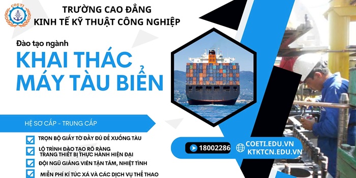 cao đẳng máy tàu biển