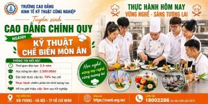 cao đẳng nấu ăn chính quy