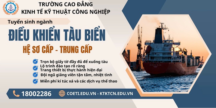 cao đẳng lái tàu biển