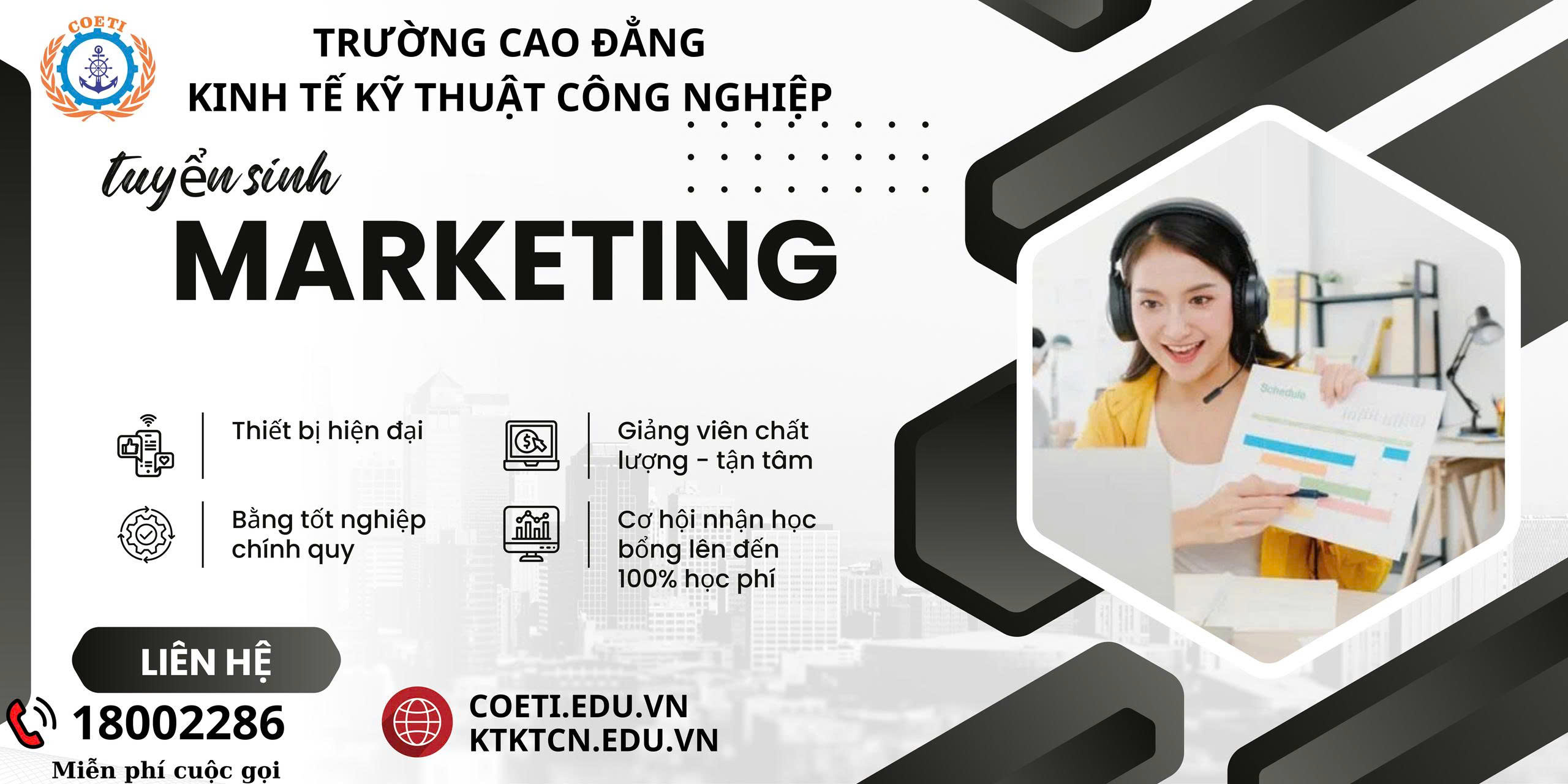 Tuyển Sinh hệ Cao đẳng Ngành Marketing