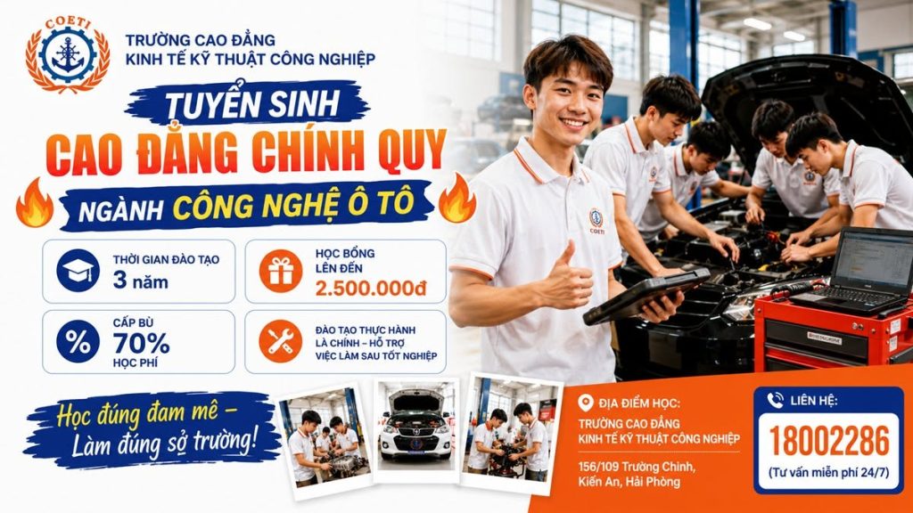 cao đẳng ô tô