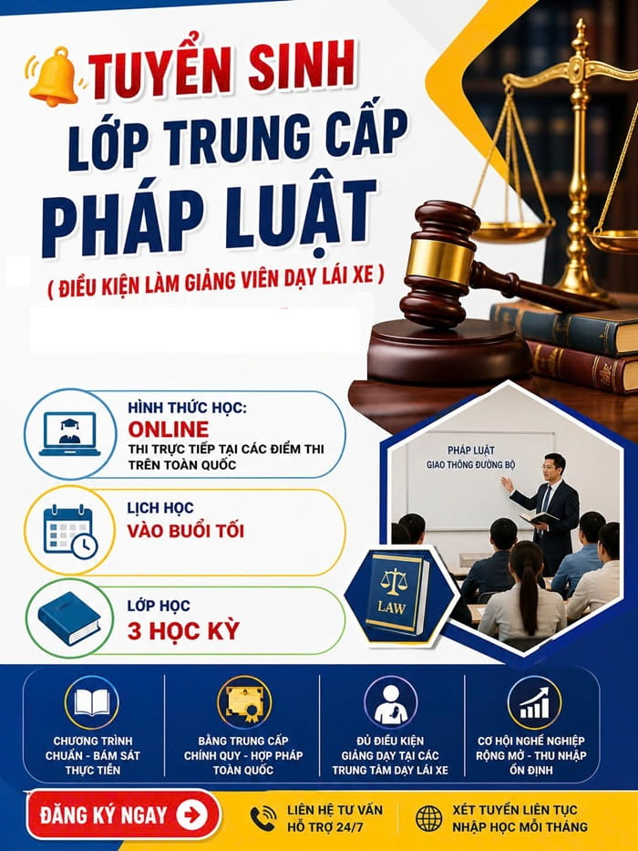 LỚP TRUNG CẤP PHÁP LUẬT