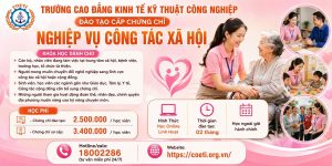 đào tạo cấp chứng chỉ nghiệp vụ công tác xã hội