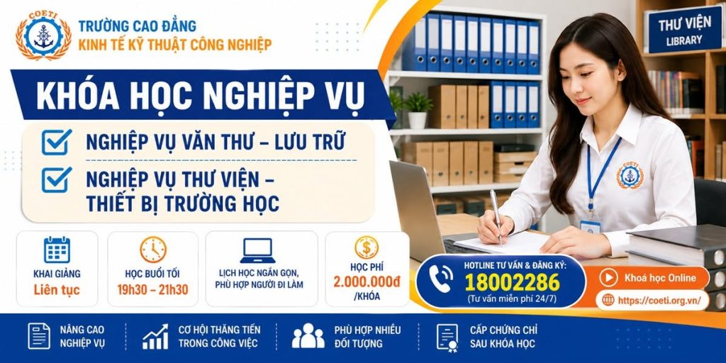 chứng chỉ nghiệp vụ văn phòng